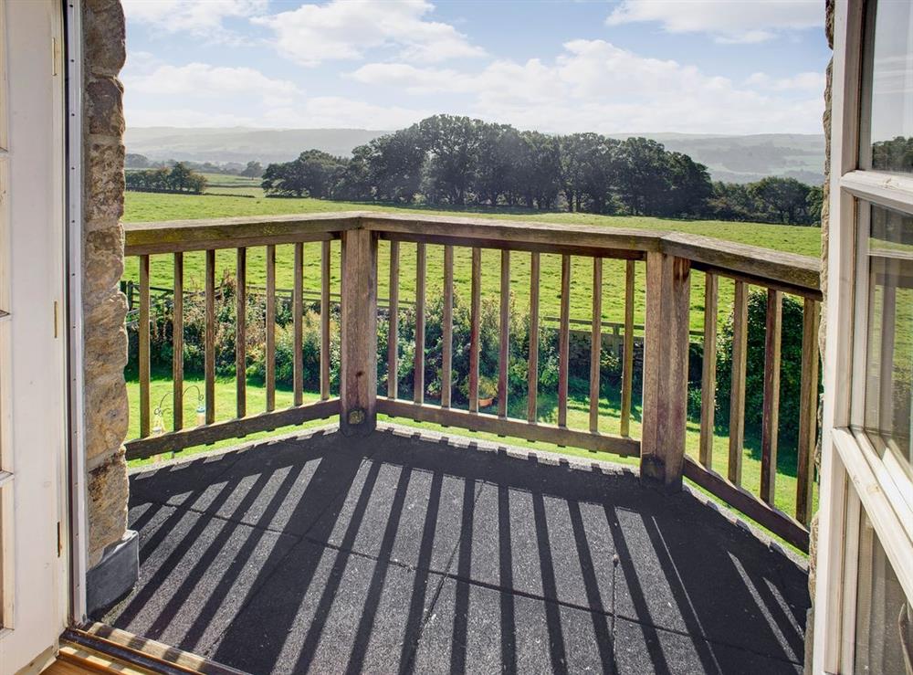 Balcony at Mole End, Thorngrafton in Hexham, Northumberland