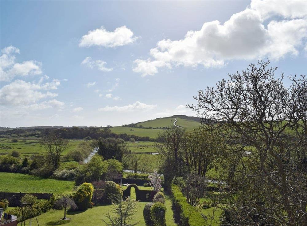 Glorious views over the rolling countryside at Moles Leap in Brading, Isle Of Wight