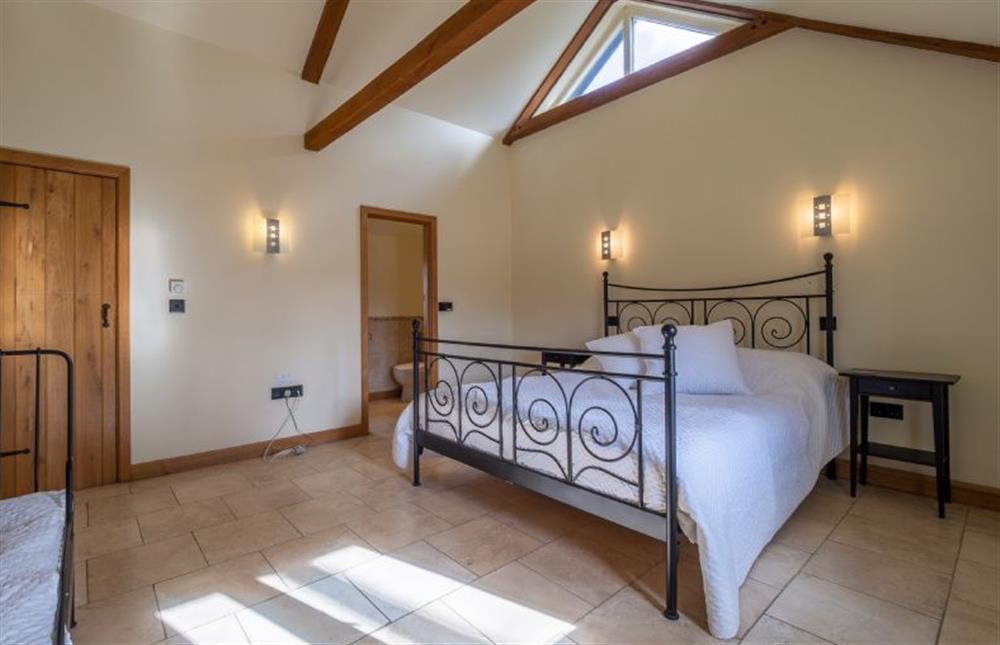 Master bedroom at Moles Meadow, Middleton 