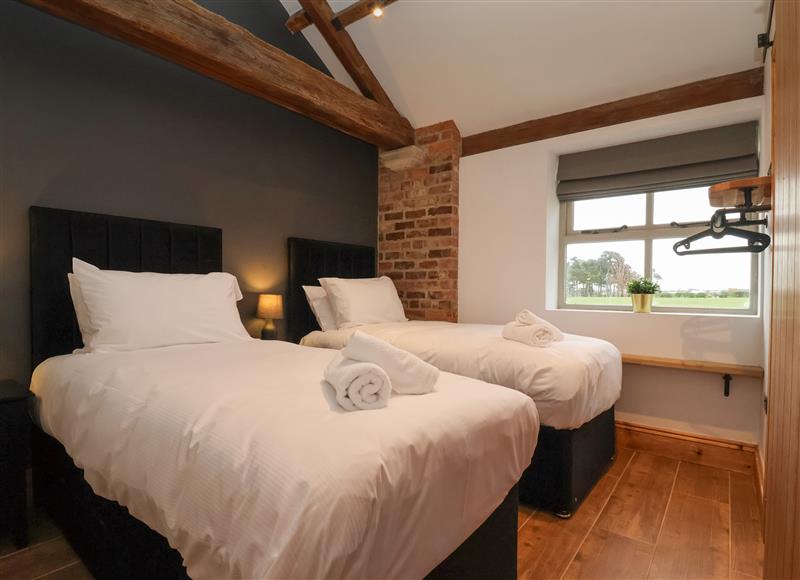 One of the bedrooms at Mollys Cottage, East Knapton near Rillington