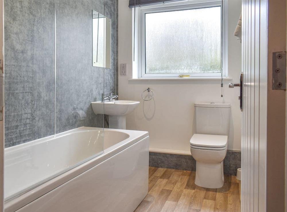 Bathroom at Monameeth in Monyash, near Bakewell, Derbyshire