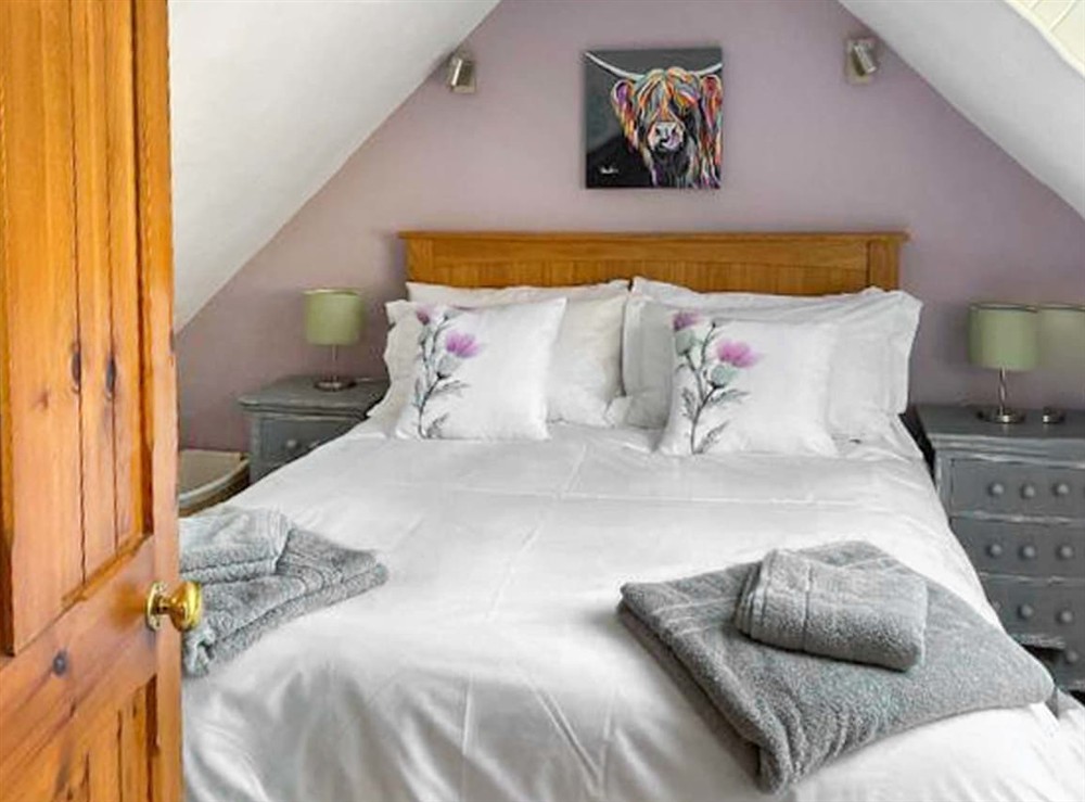 Double bedroom at Monawilline Cottage in Lamlash, Isle Of Arran