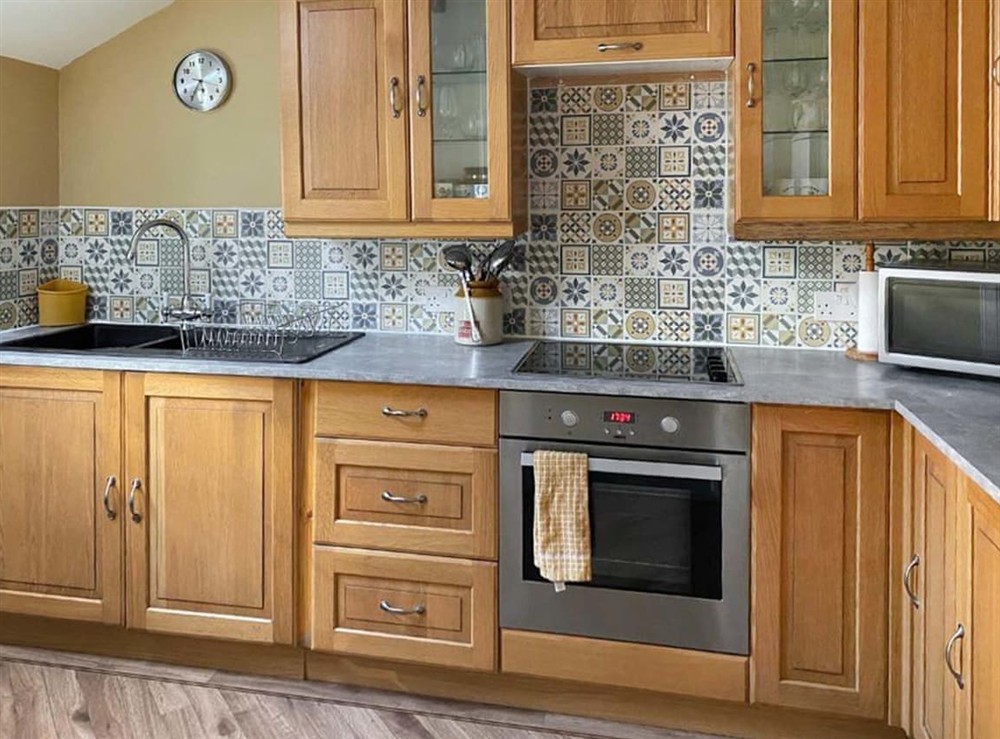 Kitchen at Monawilline Cottage in Lamlash, Isle Of Arran