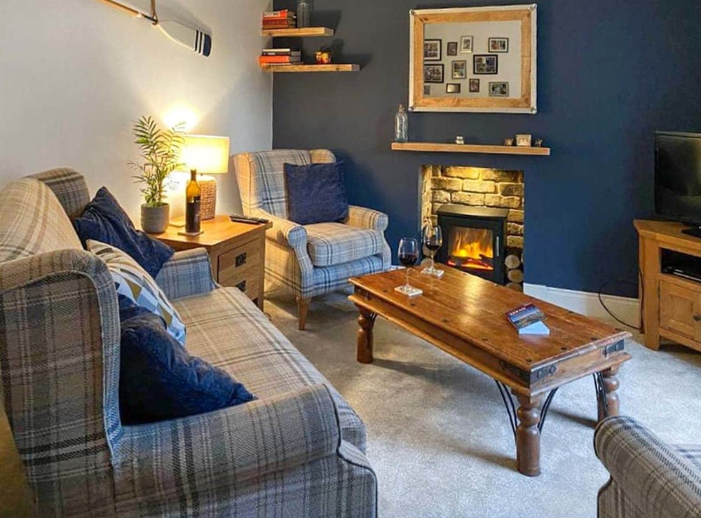 Living area at Monawilline Cottage in Lamlash, Isle Of Arran