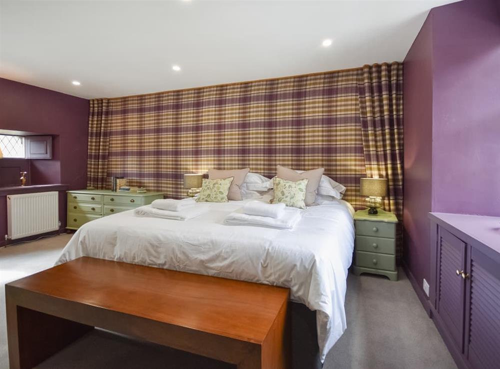 Double bedroom at Moncrieff House in Falkland, Fife
