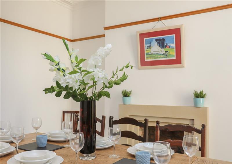 Dining room at Monfa, Cemaes Bay