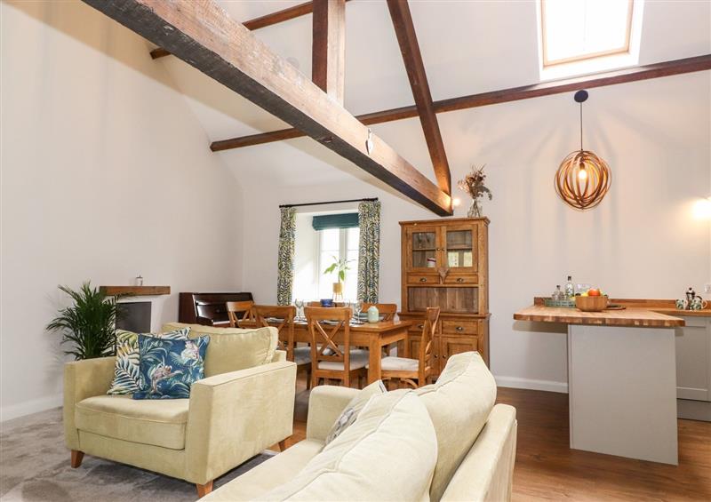 The living area at Monkey Puzzle Cottage, Sedbergh