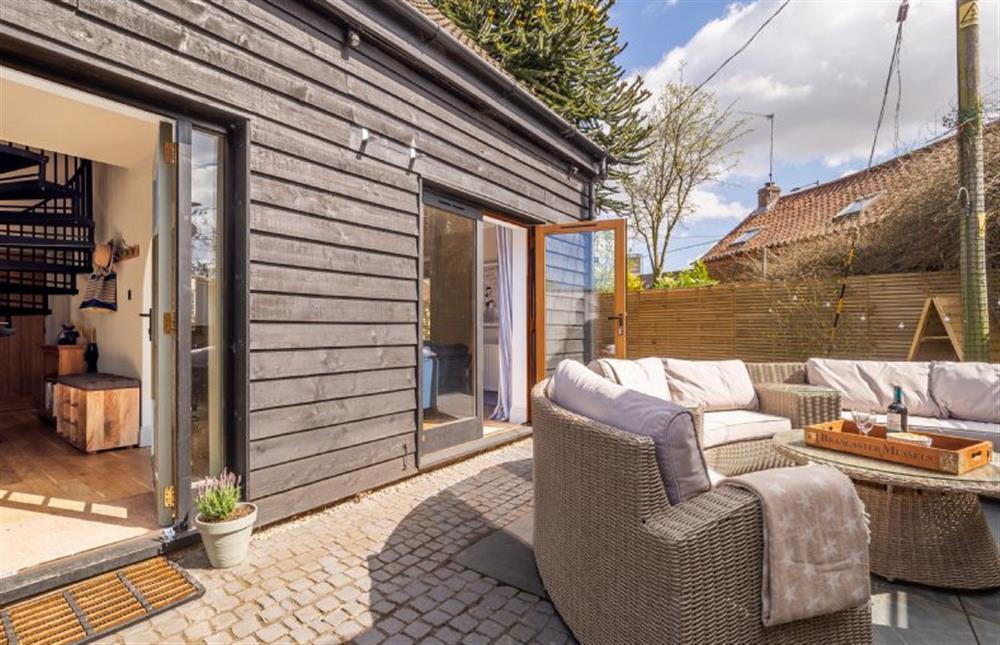 Outside: A beautiful way to spend a lazy day at Monkey Puzzle Cottage, Snettisham near Kings Lynn