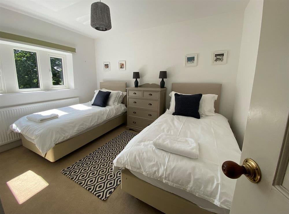 Twin bedroom at Monkholme View in Threshfield, North Yorkshire