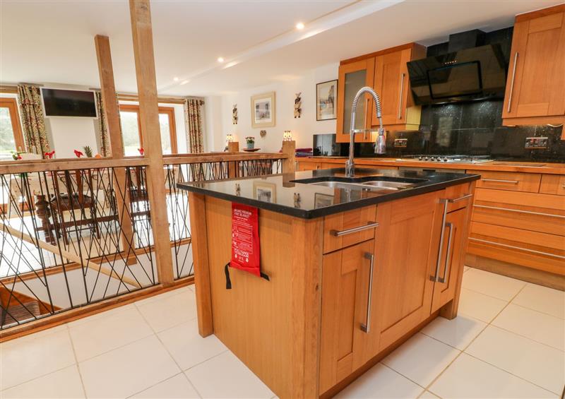 This is the kitchen at Monkleigh Mill, Monkleigh near Bideford