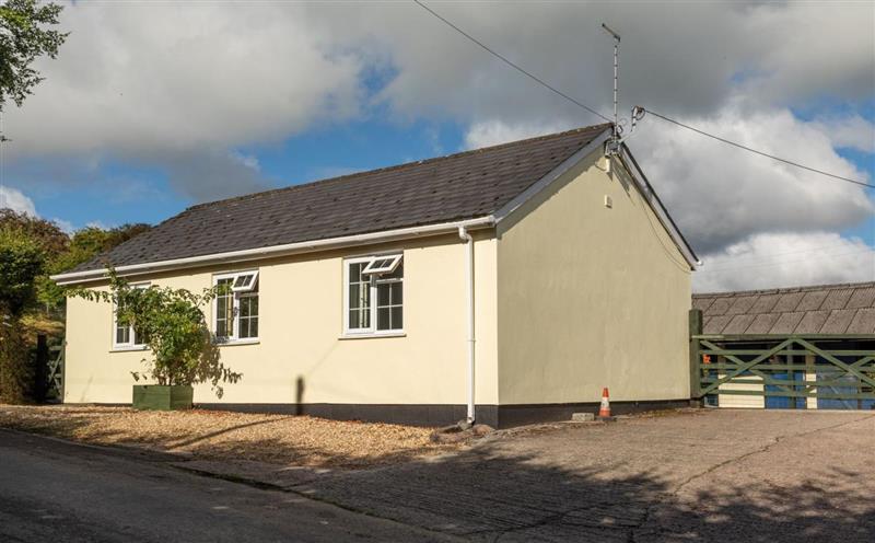 This is the setting of Monks Cleeve Bungalow at Monks Cleeve Bungalow, Exford
