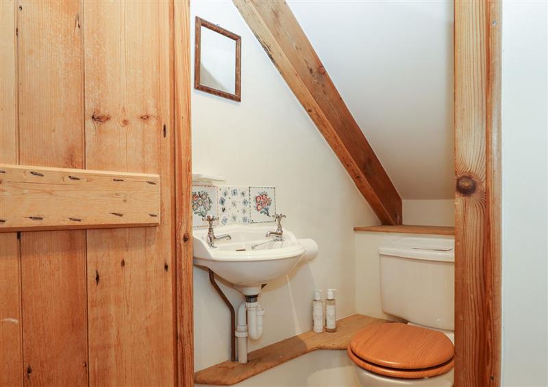 This is the bathroom at Monks Cottage, Chagford