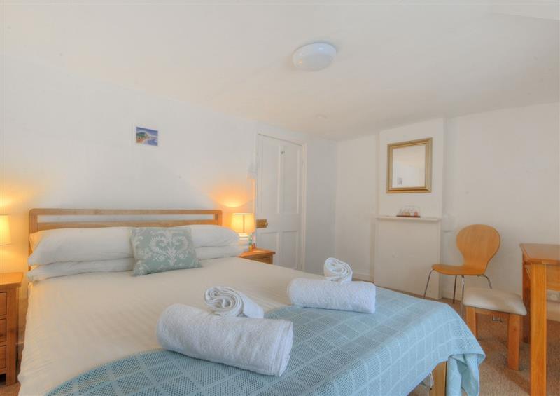 One of the 4 bedrooms at Monmouth Cottage, Lyme Regis