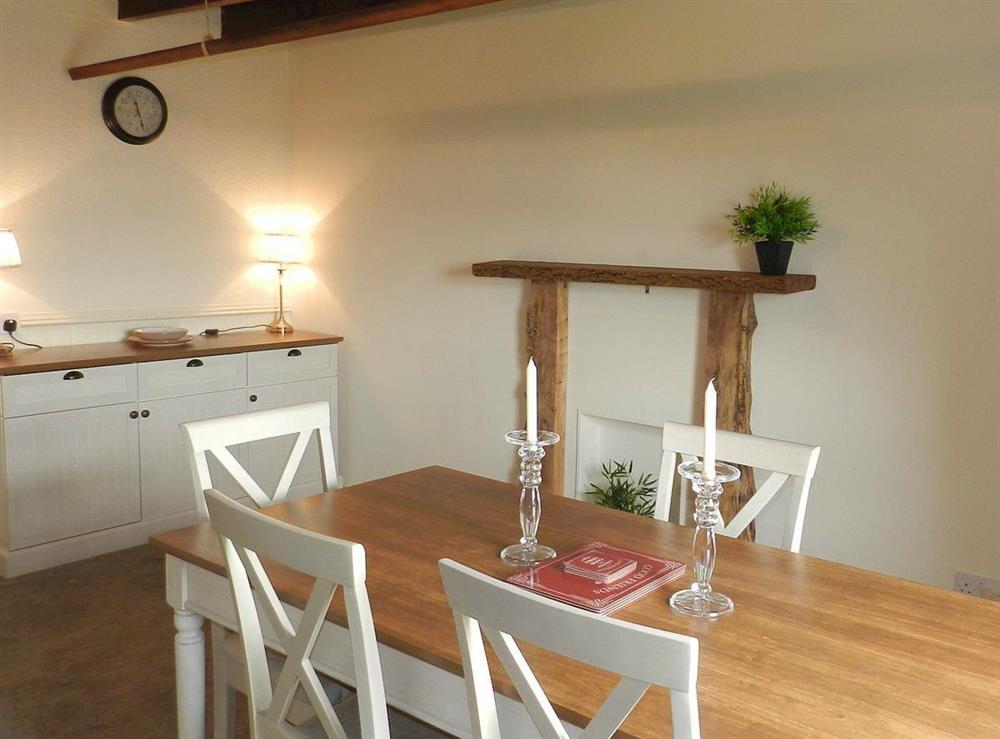 Dining room at Mont Stewart Cottage in Whiting Bay, Isle of Arran, Scotland