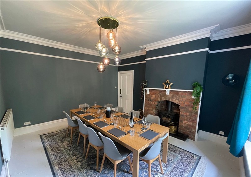 The dining room at Montclair, Buxton