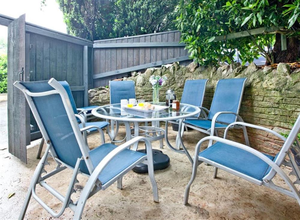 Patio at Monterey Mews in , Torquay