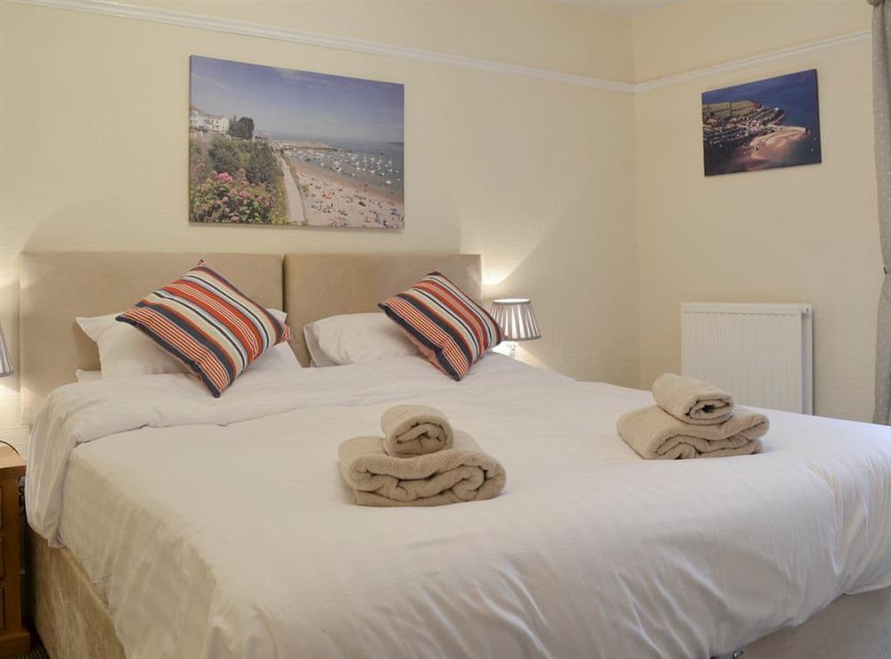 Comfortable double bedroom at Montrose in New Quay, Dyfed