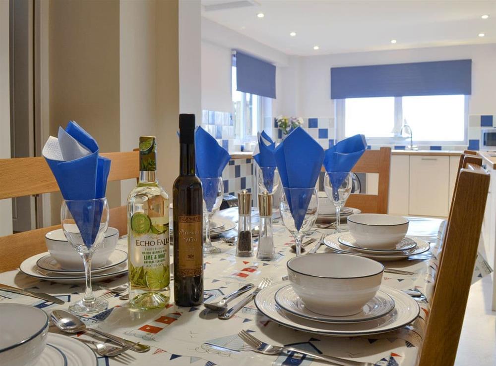 Convenient dining area at Montrose in New Quay, Dyfed