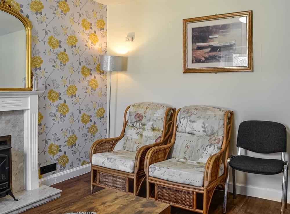 Living room at Montys in Castle Douglas, Kirkcudbrightshire
