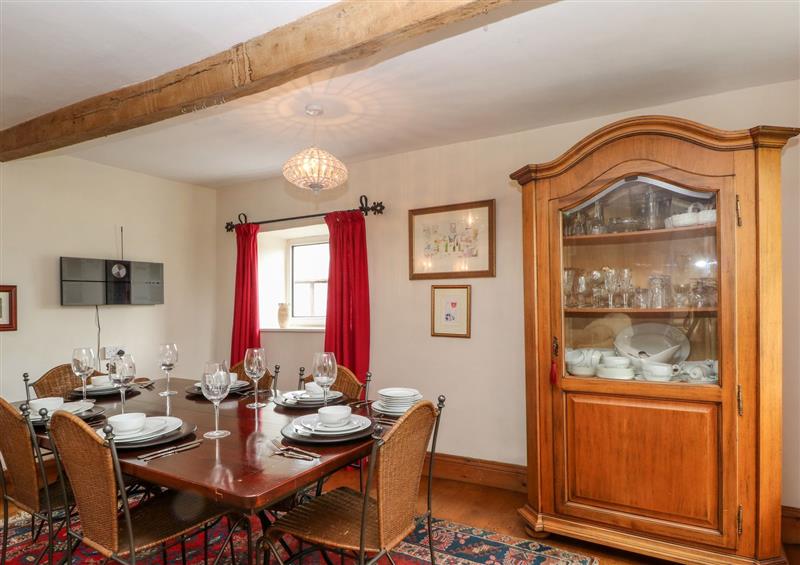 This is the dining room at Moody House Farm, Chorley