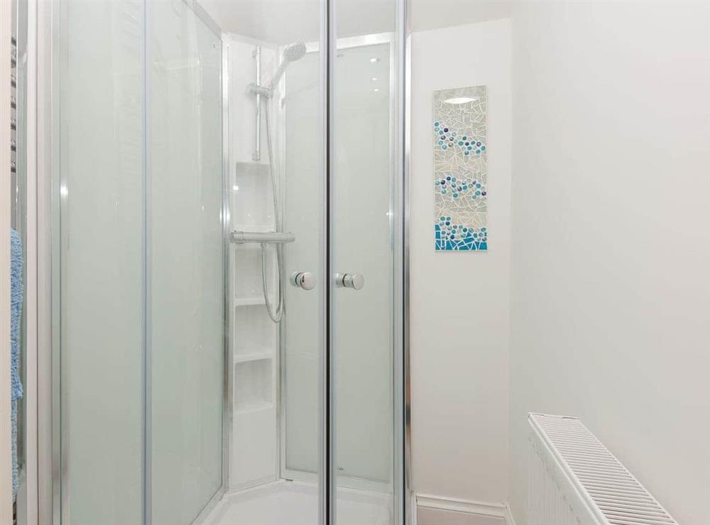 Additional shower room at Moonbeam House in Freshwater Bay, Isle of Wight