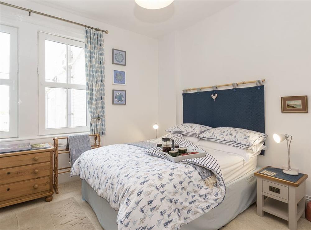 Relaxing double bedroom at Moonbeam House in Freshwater Bay, Isle of Wight