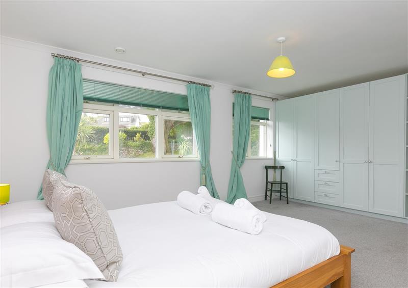 One of the 5 bedrooms at Moonbeams, Carbis Bay