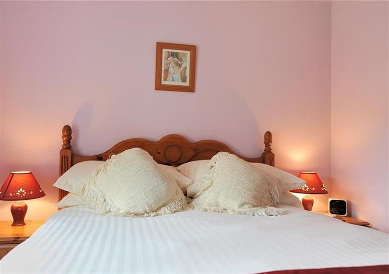 This is a bedroom at Moonfleet Cottage, Charmouth