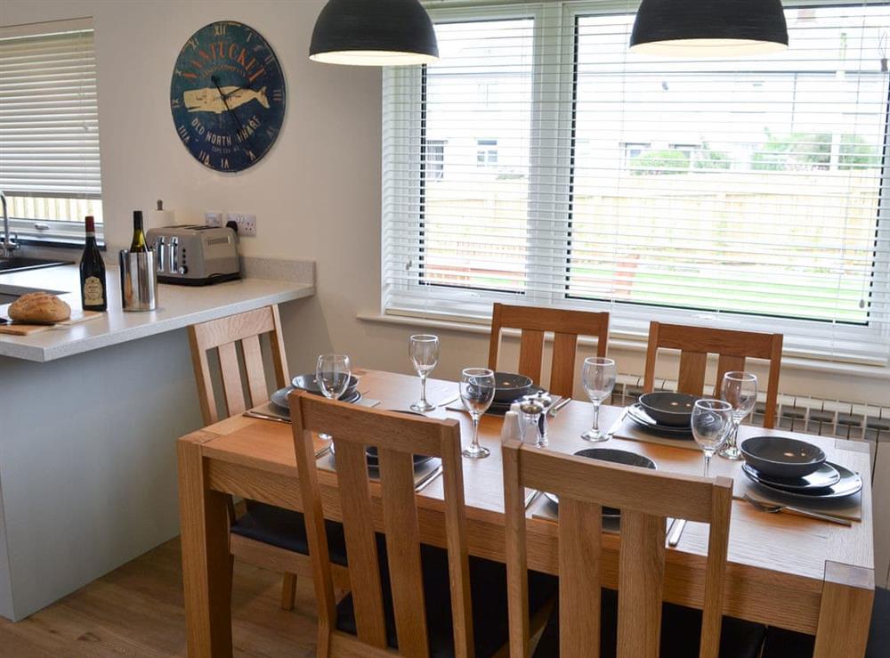 Dining area at Moonraker in Port Isaac, near Wadebridge, Cornwall