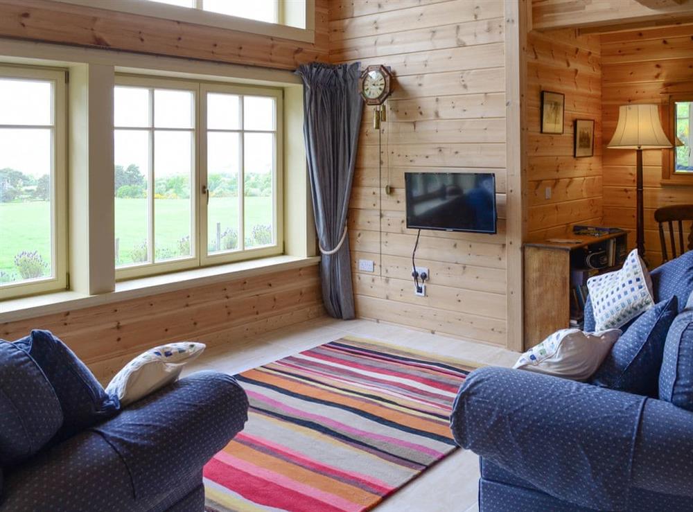 Welcoming living area at Moonshine Cottage in Culbokie, near Dingwall, Ross-Shire