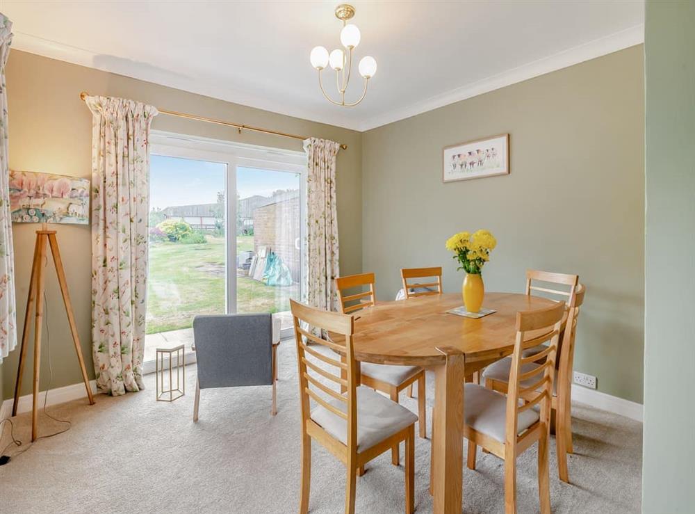 Dining Area at Moor Close in Alne, near York, North Yorkshire