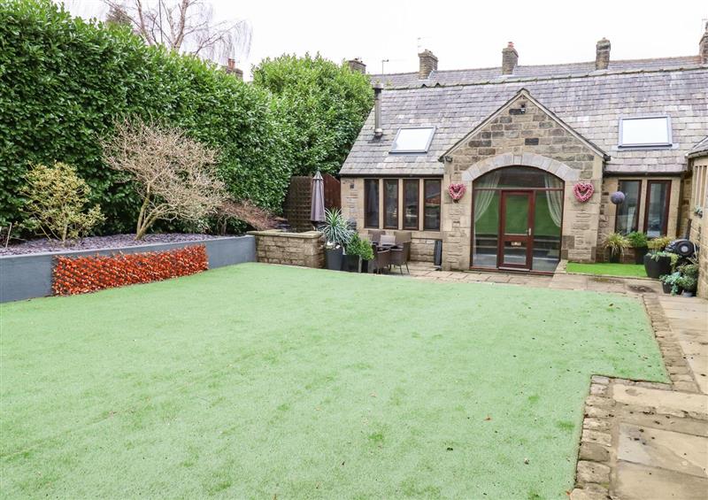 Enjoy the garden at Moor Cottage, Diggle near Uppermill