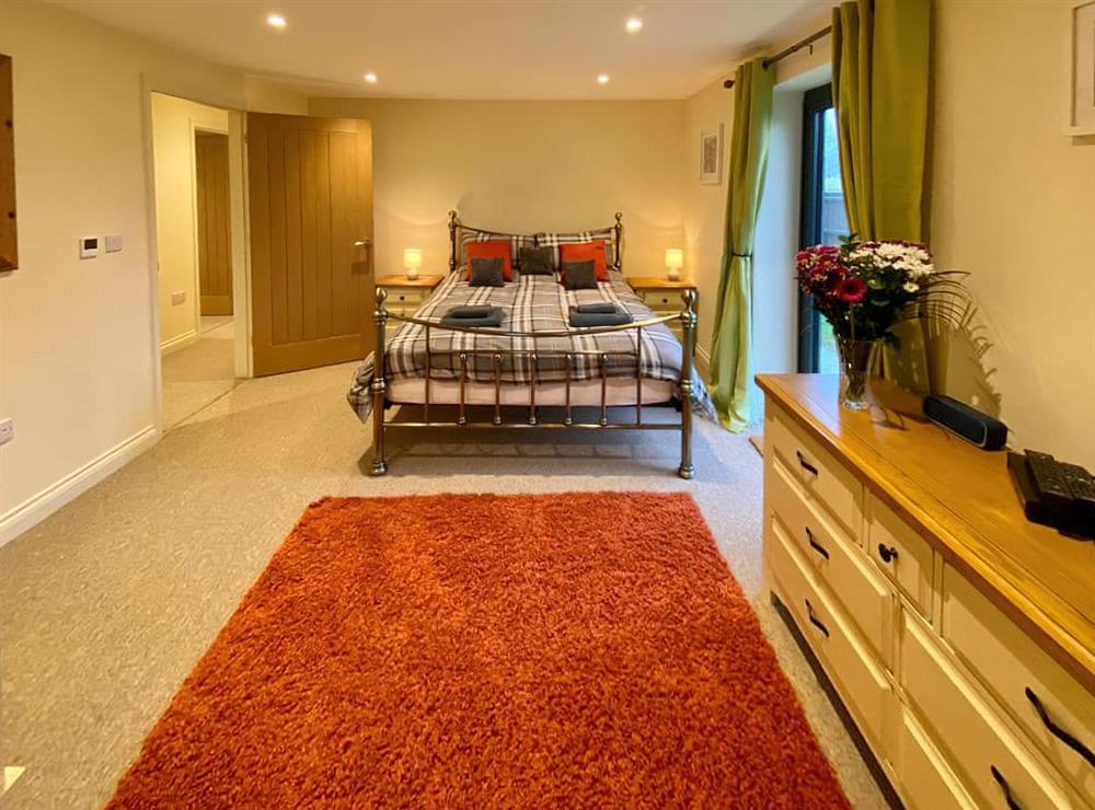 Double bedroom at Moor Farm Lodge in Fixley, near Dereham, Norfolk
