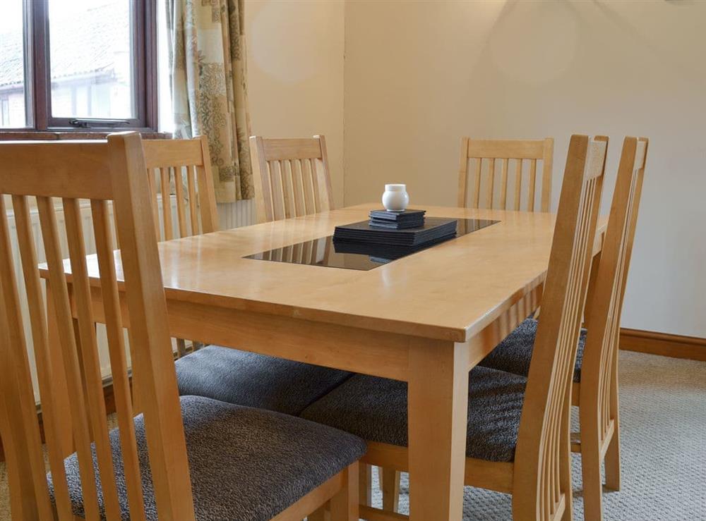 Convenient dining area at Dairy Cottage, 