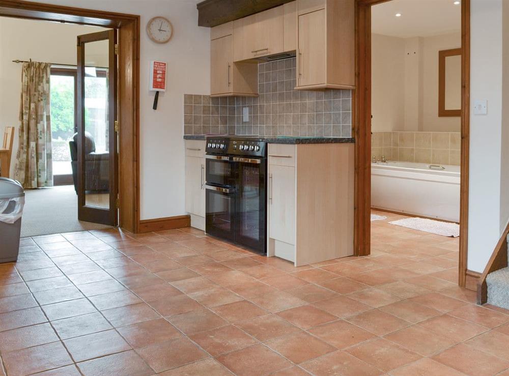 Fully appointed kitchen at Dairy Cottage, 