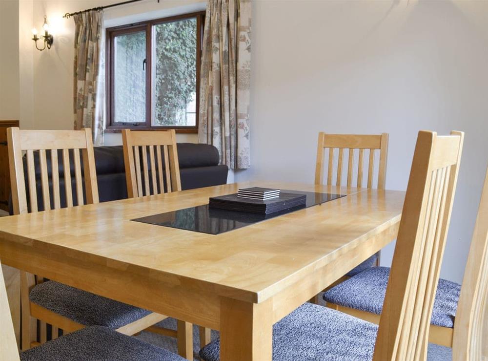 Convenient dining area at Pond Cottage, 