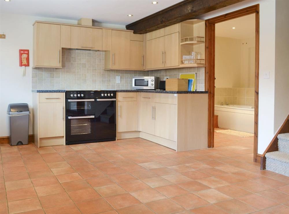 Fully appointed kitchen at Pond Cottage, 