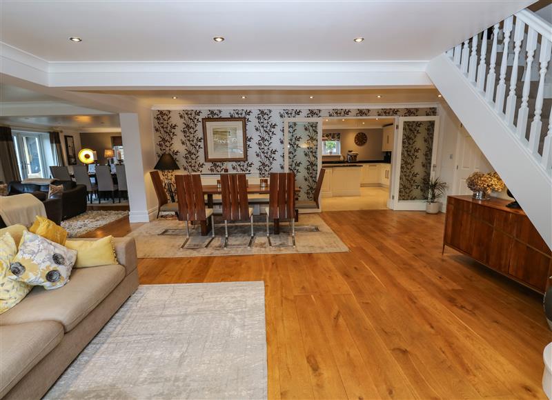 The living area at Moor View, Glossop