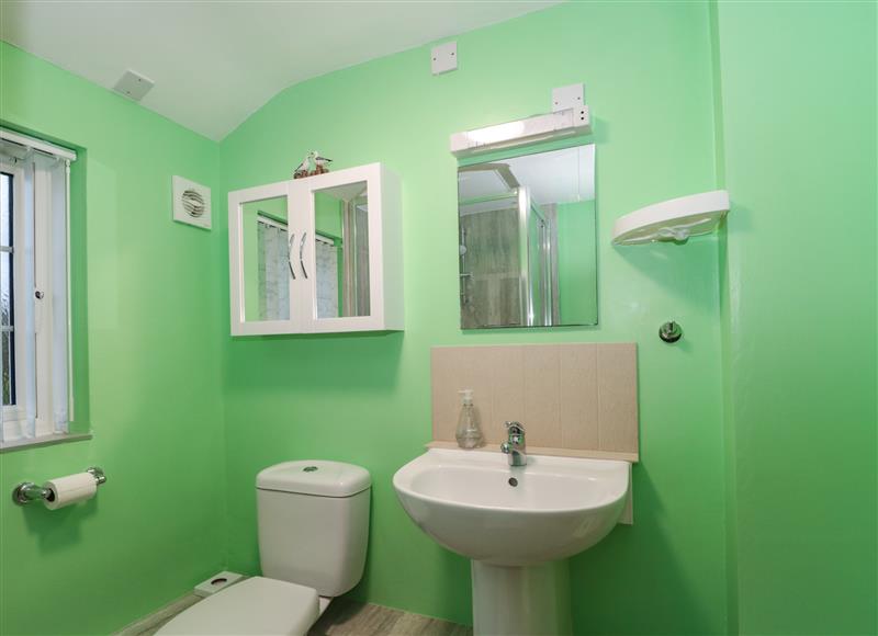 The bathroom at Moorcrest, Littleham near Bideford