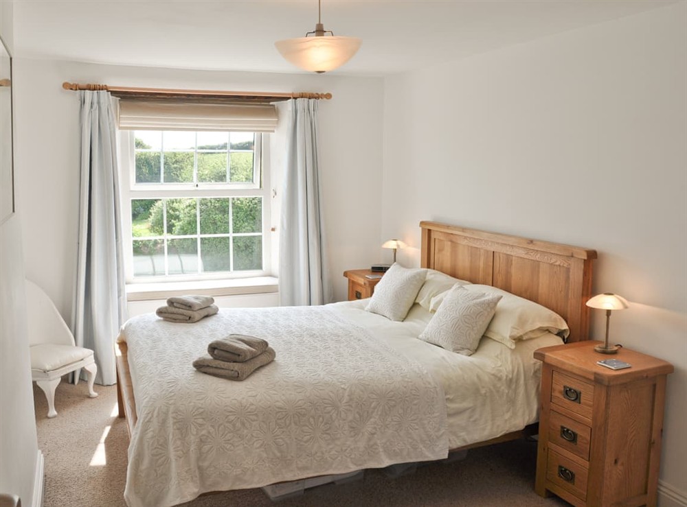 Double bedroom at Moore Cottage. in Bude, Cornwall