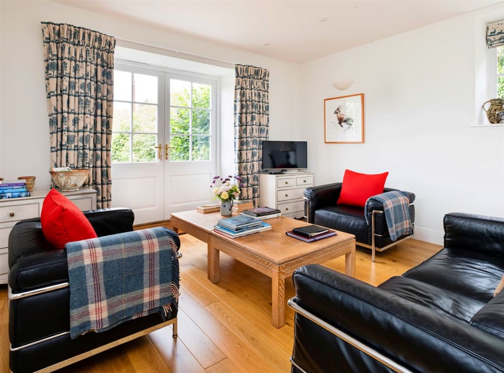 Living room at Moorfield Cottage in Monmouth, Gwent