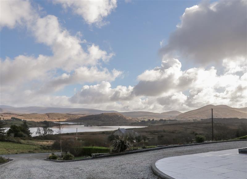 Rural landscape at Moorhen House, Loughanure near Annagry