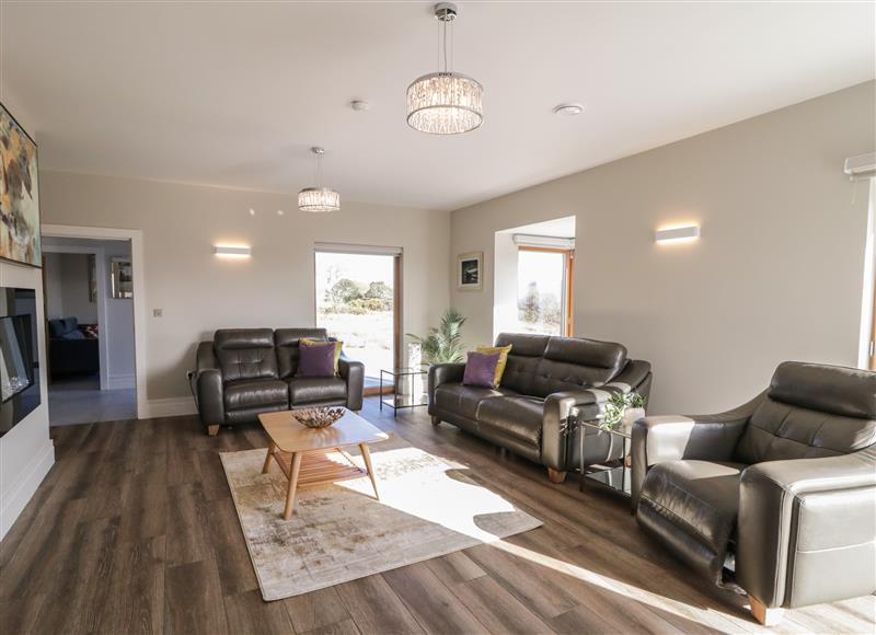 The living room at Moorhen House, Loughanure near Annagry