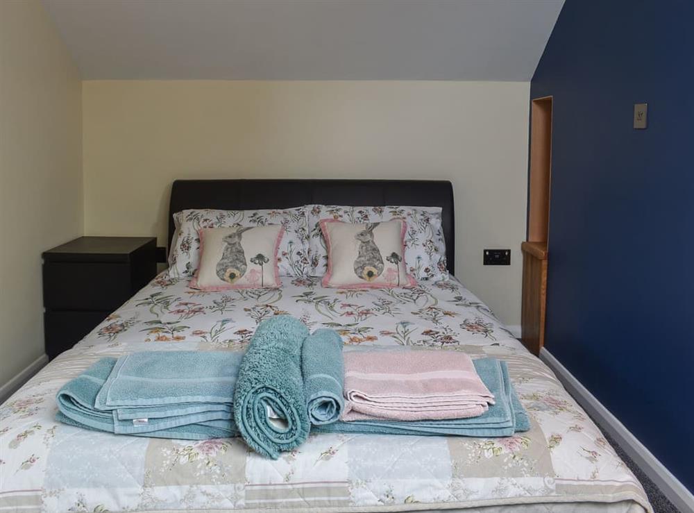Double bedroom at Moorhens in Herstmonceux, near Hailsham, East Sussex