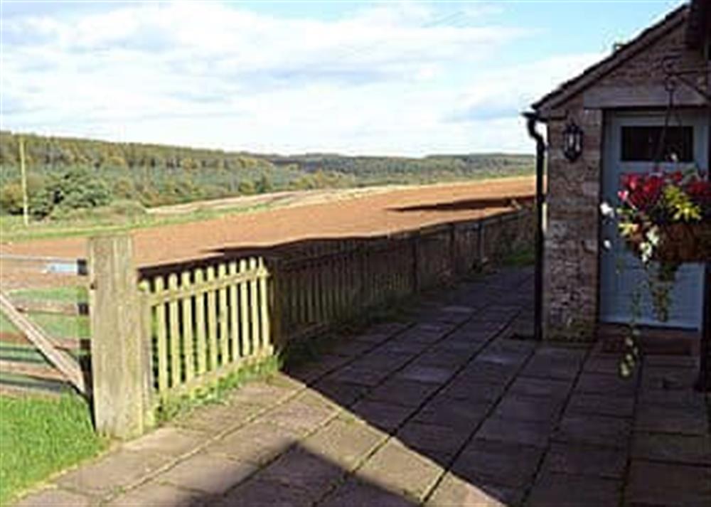 View at Moorhouse Farm Cottage in Hovingham, near York, North Yorkshire