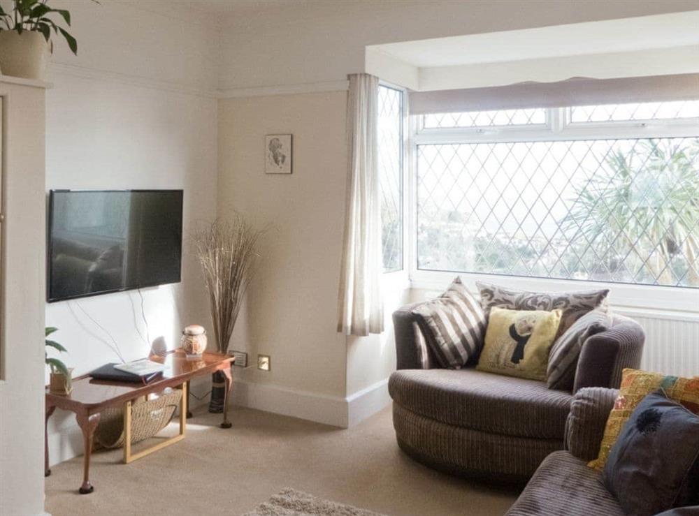 Living room at Moorings in Torquay, Devon