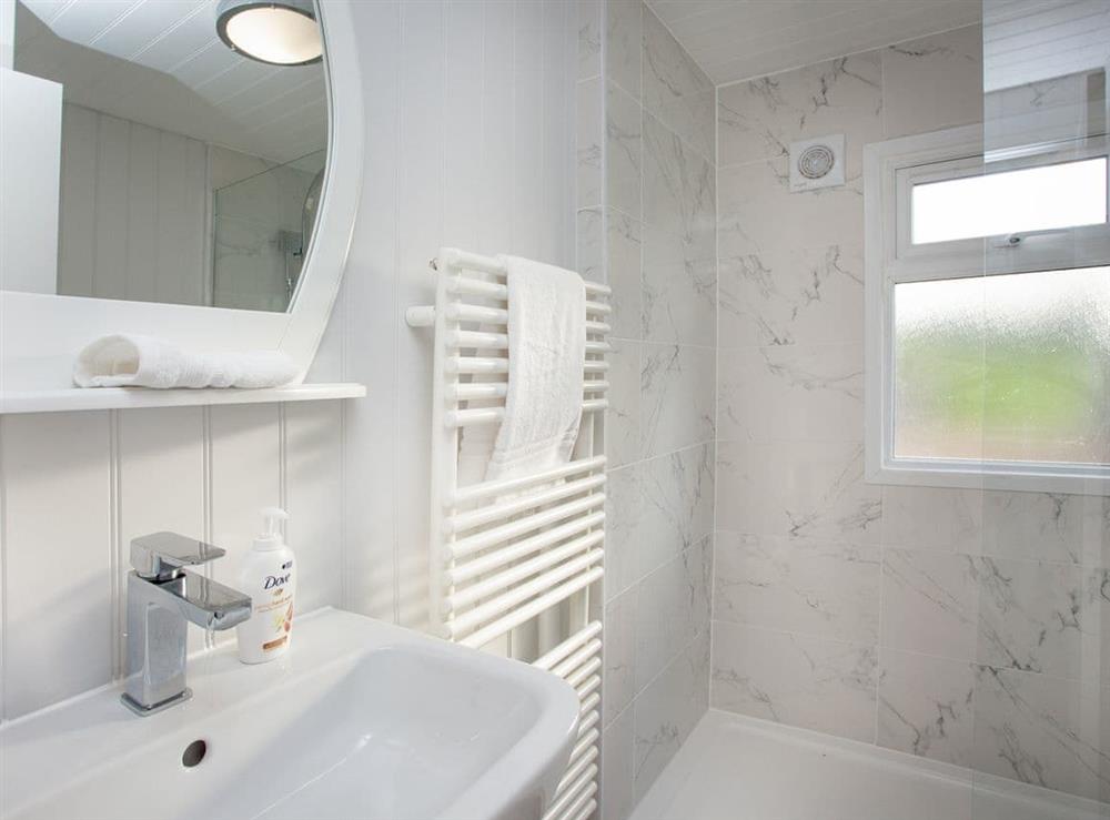 Shower room at Moorland Views 2 in Newton Abbot, Devon