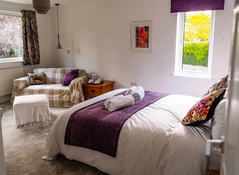 Bedroom at Moorlands in Chilcompton, Somerset