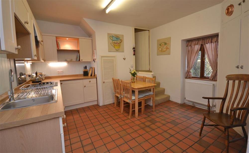 Another view of the dining kitchen. at Moorlands Cottage in Belstone