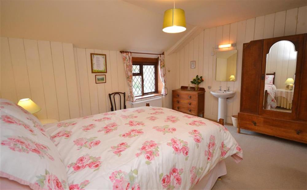 Another view of the double bedroom. at Moorlands Cottage in Belstone